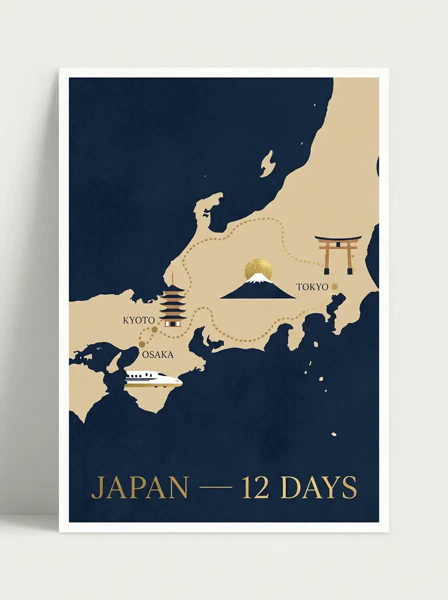 JAPAN · CLASSIC POSTER